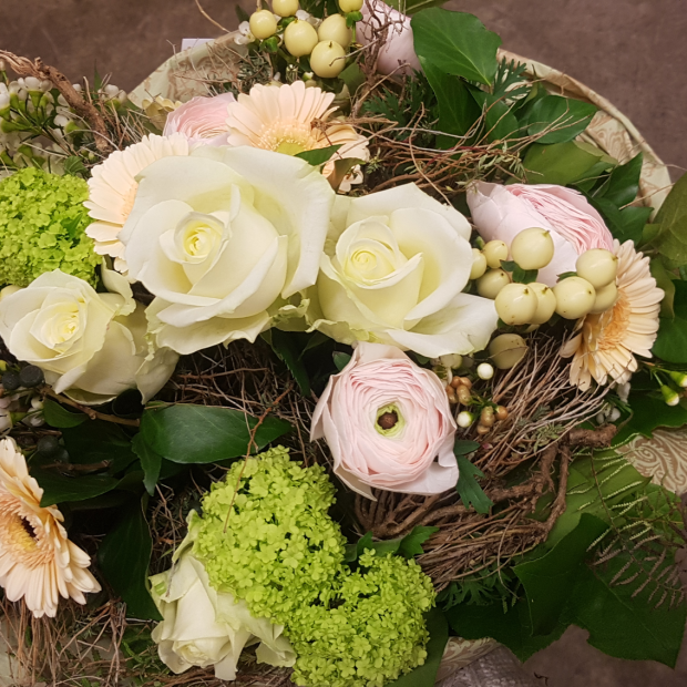 Bouquet rond sauvage